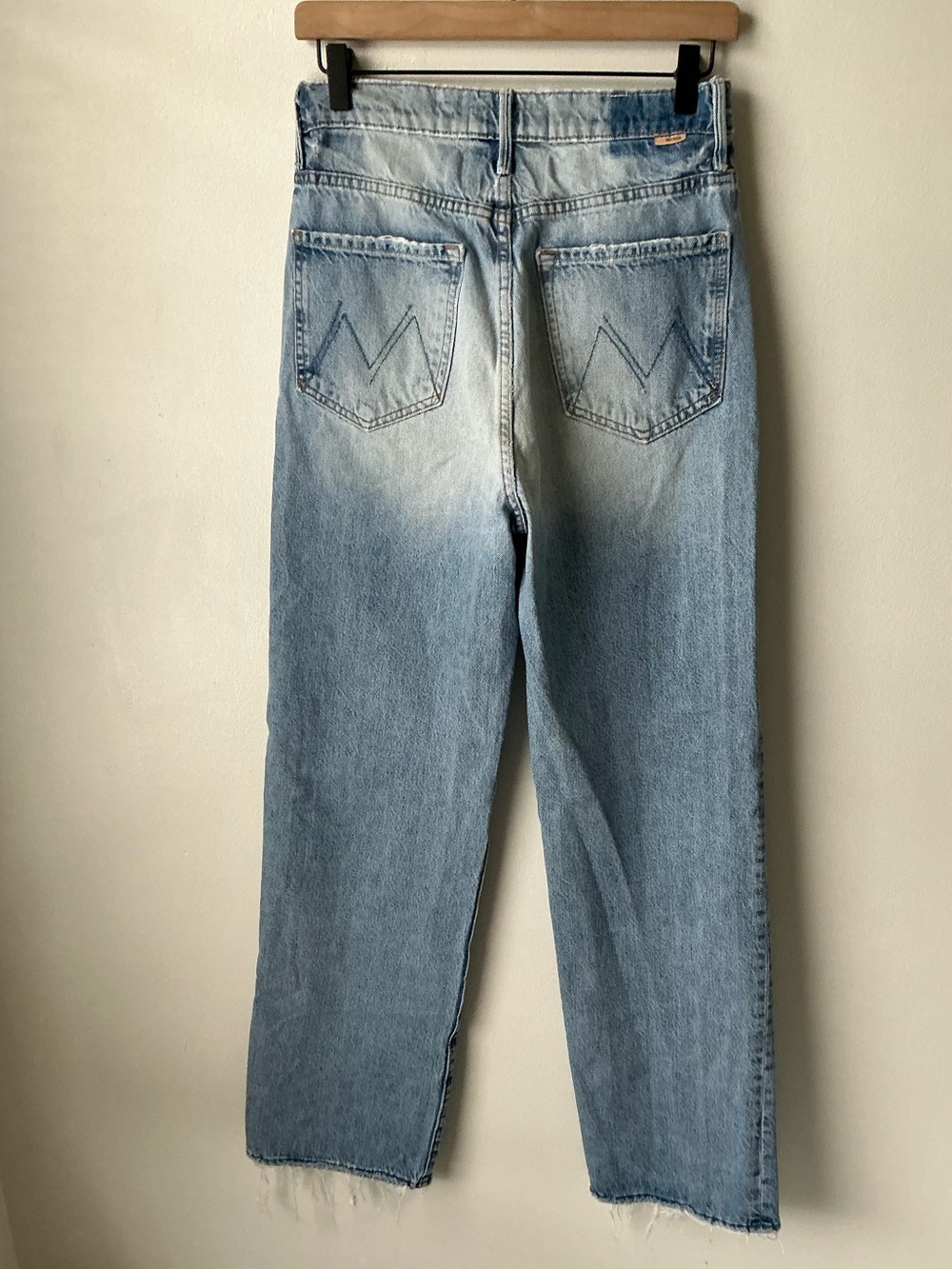 MOTHER SUPERIOR Jeans High Waisted Tunnel Vision Sneak The Other Side Size 26 - Picture 3 of 14